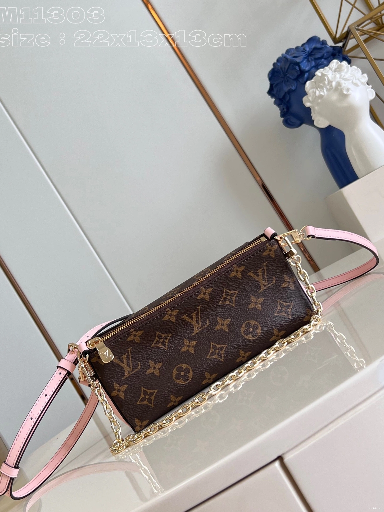 WIS VUITTON Pouch-22.5*13*13CM LOUIS Bloom 1125